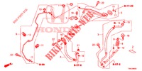 KLIMAANLAGE (FLEXIBLES/TUYAUX) (LH) (2) für Honda CR-V 2.0 S 5 Türen 5 gang automatikgetriebe 2015
