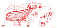 SCHEINWERFER (2) für Honda CR-V 2.0 S 5 Türen 5 gang automatikgetriebe 2015