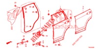 TUERBLECHE, HINTEN(4D)  für Honda CR-V 2.0 S 5 Türen 5 gang automatikgetriebe 2015