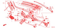 WINDSCHUTZSCHEIBENWISCHER (LH) (2) für Honda CR-V 2.0 S 5 Türen 5 gang automatikgetriebe 2015
