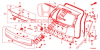HECKKLAPPENPLATTE(2D)  für Honda CR-V 2.0 COMFORT 5 Türen 6 gang-Schaltgetriebe 2016