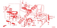 KOTFLUEGEL, VORNE (2) für Honda CR-V 2.0 COMFORT 5 Türen 6 gang-Schaltgetriebe 2016