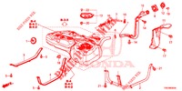 KRAFTSTOFFEINFUELLROHR  für Honda CR-V 2.0 COMFORT 5 Türen 6 gang-Schaltgetriebe 2016