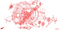KUPPLUNGSGEHAEUSE  für Honda CR-V 2.0 COMFORT 5 Türen 6 gang-Schaltgetriebe 2016