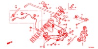 UNTERER ARM, HINTEN/FUEHRUNGSARM  für Honda CR-V 2.0 COMFORT 5 Türen 6 gang-Schaltgetriebe 2016