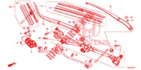 WINDSCHUTZSCHEIBENWISCHER (LH) (2) für Honda CR-V 2.0 COMFORT 5 Türen 6 gang-Schaltgetriebe 2016