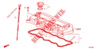 ZYLINDERKOPFDECKEL (2.0L) für Honda CR-V 2.0 COMFORT 5 Türen 6 gang-Schaltgetriebe 2016