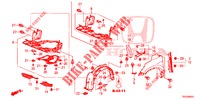 KOTFLUEGEL, VORNE (2) für Honda CR-V 2.0 COMFORT 5 Türen 5 gang automatikgetriebe 2016