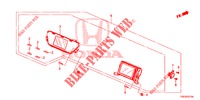 MITTLERES DISPLAY (LH) für Honda CR-V 2.0 COMFORT 5 Türen 5 gang automatikgetriebe 2016