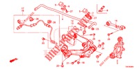 UNTERER ARM, HINTEN/FUEHRUNGSARM  für Honda CR-V 2.0 COMFORT 5 Türen 5 gang automatikgetriebe 2016