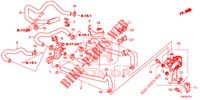 WASSERSCHLAUCH/HEIZUNGSSCHACHT (LH) (2.0L) für Honda CR-V 2.0 COMFORT 5 Türen 5 gang automatikgetriebe 2016