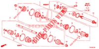 ANTRIEBSWELLE, VORNE/HALBWELLE (2.0L) für Honda CR-V 2.0 COMFORT 5 Türen 6 gang-Schaltgetriebe 2017