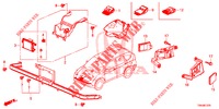 RADAR  für Honda CR-V 2.0 COMFORT 5 Türen 6 gang-Schaltgetriebe 2017