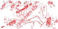 TUERSCHLOESSER, VORNE/AEUSSERER GRIFF  für Honda CR-V 2.0 COMFORT 5 Türen 6 gang-Schaltgetriebe 2017