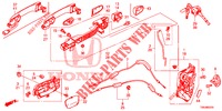 TUERSCHLOESSER, VORNE/AEUSSERER GRIFF  für Honda CR-V 2.0 COMFORT 5 Türen 9 gang automatikgetriebe 2017