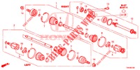 ANTRIEBSWELLE, VORNE/HALBWELLE (2.0L) für Honda CR-V 2.0 ELEGANCE 5 Türen 5 gang automatikgetriebe 2017