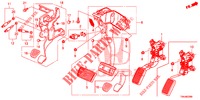 PEDAL (LH) für Honda CR-V 2.0 ELEGANCE 5 Türen 5 gang automatikgetriebe 2017
