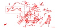 UNTERER ARM, HINTEN/FUEHRUNGSARM  für Honda CR-V 2.0 ELEGANCE 5 Türen 5 gang automatikgetriebe 2017