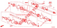 ANTRIEBSWELLE, VORNE/HALBWELLE (2.0L) für Honda CR-V 2.0 ELEGANCE 5 Türen 6 gang-Schaltgetriebe 2017