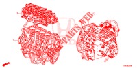 MOTOREINHEIT/GETRIEBE KOMPL. (2.0L) für Honda CR-V 2.0 ELEGANCE 5 Türen 6 gang-Schaltgetriebe 2017