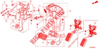PEDAL (LH) für Honda CR-V 2.0 ELEGANCE 5 Türen 6 gang-Schaltgetriebe 2017