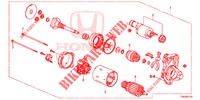 ANLASSER (DENSO) (2.0L) für Honda CR-V 2.0 ELEGANCE L 5 Türen 6 gang-Schaltgetriebe 2017