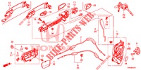 TUERSCHLOESSER, VORNE/AEUSSERER GRIFF  für Honda CR-V 2.0 ELEGANCE L 5 Türen 6 gang-Schaltgetriebe 2017