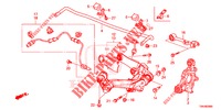 UNTERER ARM, HINTEN/FUEHRUNGSARM  für Honda CR-V 2.0 ELEGANCE L 5 Türen 6 gang-Schaltgetriebe 2017