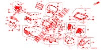 INSTRUMENT, ZIERSTUECK (COTE DE CONDUCTEUR) (LH) für Honda CR-V 2.0 EXCLUSIVE NAVI 5 Türen 6 gang-Schaltgetriebe 2017