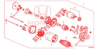 ANLASSER (DENSO) (2.0L) für Honda CR-V 2.0 S 5 Türen 6 gang-Schaltgetriebe 2017
