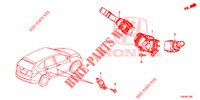 KOMBISCHALTER  für Honda CR-V 2.0 S 5 Türen 6 gang-Schaltgetriebe 2017