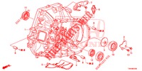 KUPPLUNGSGEHAEUSE (2.0L) für Honda CR-V 2.0 S 5 Türen 6 gang-Schaltgetriebe 2017