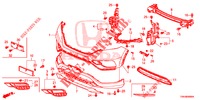 VORDERE STOSSFAENGER  für Honda CR-V 2.0 S 5 Türen 6 gang-Schaltgetriebe 2017