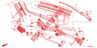 WINDSCHUTZSCHEIBENWISCHER (LH) für Honda CR-V 2.0 S 5 Türen 6 gang-Schaltgetriebe 2017
