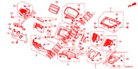 INSTRUMENT, ZIERSTUECK (COTE DE CONDUCTEUR) (LH) für Honda CR-V 2.0 S 5 Türen 5 gang automatikgetriebe 2017