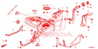 KRAFTSTOFFEINFUELLROHR (2.0L) für Honda CR-V 2.0 S 5 Türen 5 gang automatikgetriebe 2017