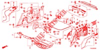 SEITENWANDVERKLEIDUNG(2D)  für Honda CR-V 2.0 S 5 Türen 5 gang automatikgetriebe 2017