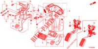 PEDAL (LH) für Honda CR-V 2.0 COMFORT 5 Türen 5 gang automatikgetriebe 2018