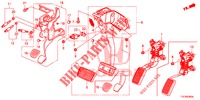 PEDAL (LH) für Honda CR-V 2.0 ELEGANCE 5 Türen 6 gang-Schaltgetriebe 2018