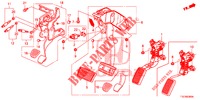 PEDAL (LH) für Honda CR-V 2.0 ELEGANCE L 5 Türen 6 gang-Schaltgetriebe 2018