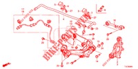 UNTERER ARM, HINTEN/FUEHRUNGSARM  für Honda CR-V 2.0 ELEGANCE L 5 Türen 6 gang-Schaltgetriebe 2018