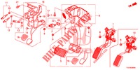 PEDAL (LH) für Honda CR-V 2.0 ELEGANCE L 5 Türen 5 gang automatikgetriebe 2018