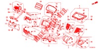 INSTRUMENT, ZIERSTUECK (COTE DE CONDUCTEUR) (LH) für Honda CR-V 2.0 EXECUTIVE 5 Türen 6 gang-Schaltgetriebe 2018