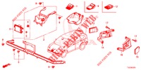 RADAR  für Honda CR-V 2.0 EXECUTIVE 5 Türen 6 gang-Schaltgetriebe 2018