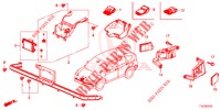 RADAR  für Honda CR-V 2.0 EXECUTIVE 5 Türen 5 gang automatikgetriebe 2018