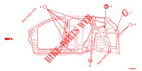 GUMMITUELLE (LATERAL) für Honda CR-V 2.0 S 5 Türen 6 gang-Schaltgetriebe 2018