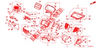 INSTRUMENT, ZIERSTUECK (COTE DE CONDUCTEUR) (LH) für Honda CR-V 2.0 S 5 Türen 6 gang-Schaltgetriebe 2018