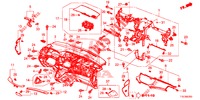INSTRUMENTENBRETT, OBEN (LH) für Honda CR-V 2.0 S 5 Türen 6 gang-Schaltgetriebe 2018