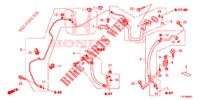 KLIMAANLAGE (FLEXIBLES/TUYAUX) (2.0L) (LH) für Honda CR-V 2.0 S 5 Türen 6 gang-Schaltgetriebe 2018