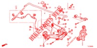 UNTERER ARM, HINTEN/FUEHRUNGSARM  für Honda CR-V 2.0 S 5 Türen 6 gang-Schaltgetriebe 2018
